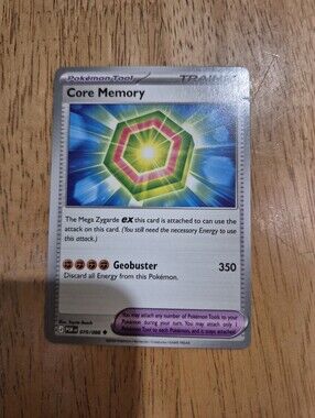 QTY 2 Pokémon Trainer Card Core Memory